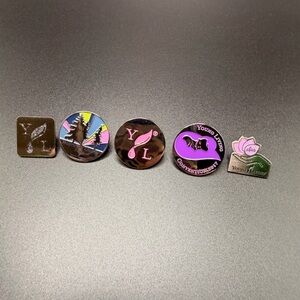 Young Living Essential Oils Collector Pins (7 Pins)